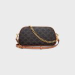 MULTI BAG IN TRIOMPHE CANVAS AND CALFSKIN TAN - Image 3